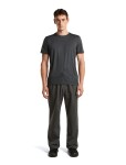 Pánské merino triko krátký rukáv ICEBREAKER Mens Merino 150 Tech Lite SS Tee 3D Mapping, Obsidian velikost: XL