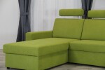Nábytek VACULÍK Pohovka s otomanem ALENA - rozkládací + úložný prostor