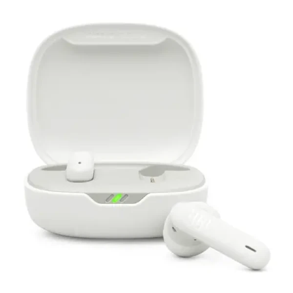 JBL Wave Flex2 bílá / Bezdrátová sluchátka / mikrofon / BT 5.3 (JBL WFLEX2WHT)