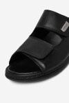 Pantofle Rieker 25590-00 Přírodní kůže (useň) - Lícová