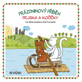 Prázdninový příběh pejska a kočičky - Vlasta Hurtíková - audiokniha