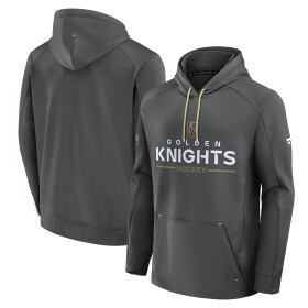 Fanatics Pánská mikina Vegas Golden Knights NHL Authentic Pro Rink Poly Fleece POH Velikost: L