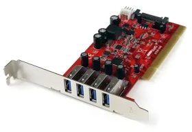 StarTech PCI karta USB 3.0 4-Port / Řadič USB / 4x USB-A / Renesas/NEC µPD720202 (PCIUSB3S4)