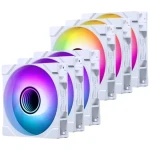PHANTEKS M25 Gen2 PWM D-RGB 6ks bílá / Ventilátor / 120mm / Standard + Reverse Blade / Hydraulic Bearing (GABU-845)