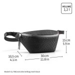 Ledvinka Reisenthel Extralite Beltbag Mesh black