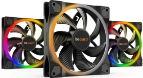 Be quiet! Light Wings 140 Triple pack černá / 140mm / ARGB / Rifle Bearing / 23.3dB @ 1500RPM / 56CFM / 4-pin (BL078)