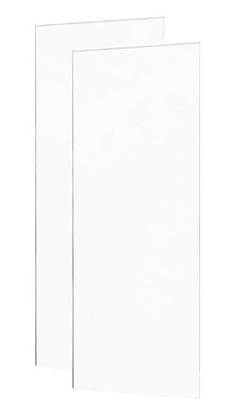 MEXEN - ROX samostatné sklo pro sprchové dveře Duo (s+d) 120x200 cm 8mm, trans. 8C2-120-000-00-00-D