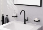 HANSGROHE - Logis Umyvadlová baterie s výpustí, EcoSmart, matná černá 71130670