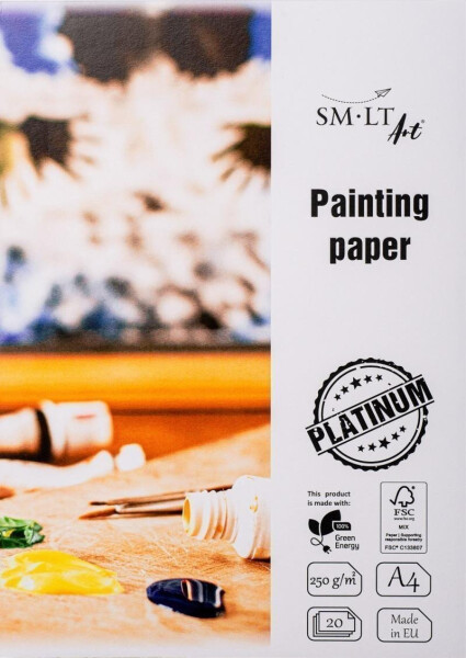 SMLT Art Blok PLATINUM dry/wet A4 - 20 listů