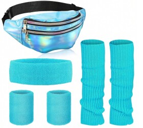 Dovoz Sada retro 80. léta modrá