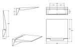 VILLEROY & BOCH - ViCare Sprchové sedátko, sklopné, bílá 92174068