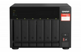 QNAP TVS-675-8G / 6x HDD / KX-U6580 2.5 GHz / 8 GB DDR4 / 3.52.5 SATA / 2x2.5GLAN (TVS-675-8G)