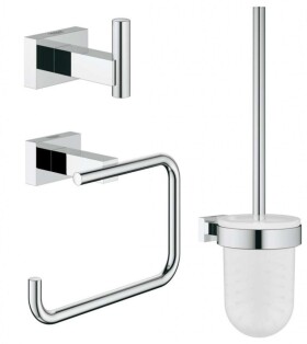 GROHE - Essentials Cube Sada doplňků, chrom 40757001