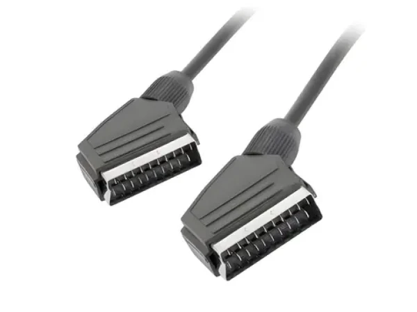 Lanberg SCART (M) - SCART (M) 1,8 m / Kabel SCART / Propojovací (CA-EUEU-10CC-0018-BK)