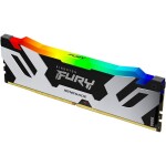 Kingston Fury Renegade Silver 64GB (2x 32GB) DDR5 6000MHz / CL32 / DIMM / 1.35V / XMP 3.0 / Non-ECC / Unbuffered (KF560C32RSK2-64)