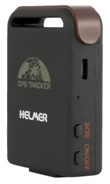 HELMER GPS univerzální lokátor LK 505 pro kontrolu pohybu zvířat osob automobilů (Helmer LK 505)