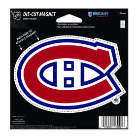 Wincraft Magnet Montreal Canadiens NHL Die Cut Magnet