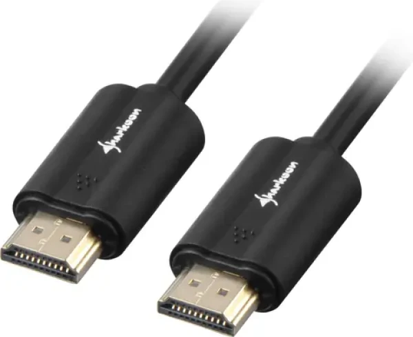 Sharkoon HDMI kabel 7,5 m černá / Kabel HDMI / 4K / Ethernet / A-A (4044951018062)