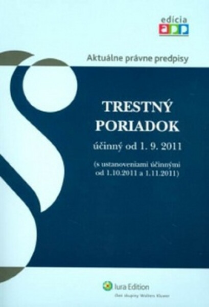 Trestný poriadok