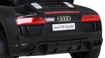 Mamido Dětské elektrické autíčko Audi R8 Spyder černé