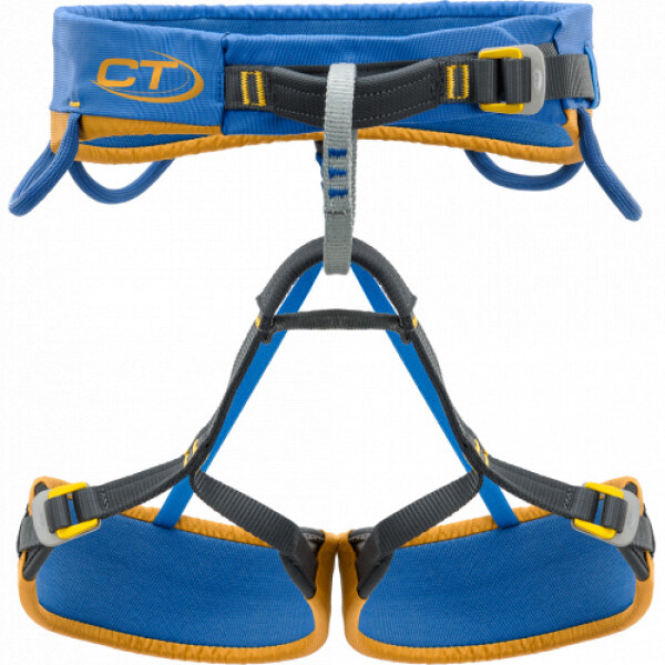 Sedací úvazek Climbing Technology Dedalo blue/ocra