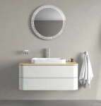 DURAVIT - Happy D.2 Plus Umyvadlová mísa zápustná 600x400 mm, bez přepadu, WonderGliss, bílá 23596000001