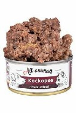 All Animals kočkopes Hovězí mleté 100g
