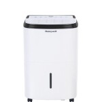 HONEYWELL TP-SMALL 24L / mobilní odvlhčovač vzduchu / 270W / 49 dB / 24L-den / 2 rychlosti / časovač / bílá (TP-SMALL)