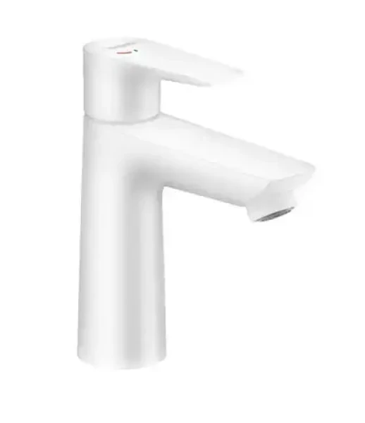 Hansgrohe Talis E - Umyvadlová baterie s výpustí | CoolStart matná bílá (71713700)