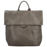 Trendy dámský koženkový batoh Fantos, camel