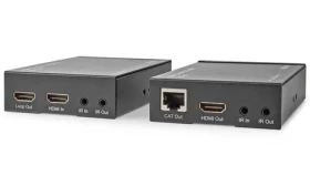 Nedis VREP3480AT extender HDMI po UTP CAT6 / 4K@60Hz / 18 Gbps / IR return / do 60 m (VREP3480AT)