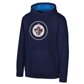 Outerstuff Dětská mikina Winnipeg Jets NHL Prime Po Flc Hood -Home Velikost: Dětské S (6 - 8 let)