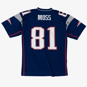 Mitchell & Ness Pánský dres New England Patriots NFL Randy Moss #81 2007 Legacy Throwback Velikost: S