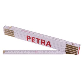 Metr skládací, 2m, dřevěný, PROFI, "PETRA"