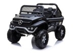 Mamido Dětské elektrické autíčko Mercedes Unimog 4x4 černé