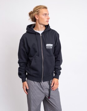 Gramicci Climbing Zip Hooded Sweatshirt Vintage Black L