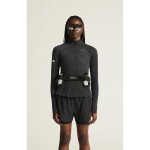Běžecké tričko CRAFT ADV SubZ Wool LS 3 - černá Velikost textilu: XL