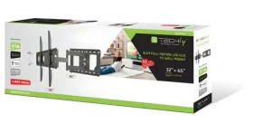 Techly ICA-PLB-148L / Nástěnný držák pro TV / 32-65" / VESA / 45 kg / plně nastavitelný / slim (ICA-PLB-148L)
