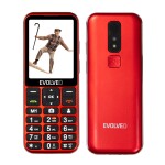 EVOLVEO EasyPhone LT + stojánek červená / 2.3" / SOS / microSDHC (EP-880-LTR)