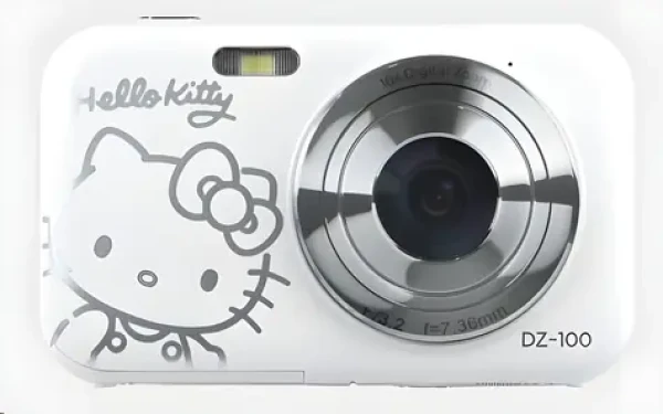 Yashica DZ-100 Hello Kitty bílá / Digitální fotoaparát (YAS-DZ10HK-WH)