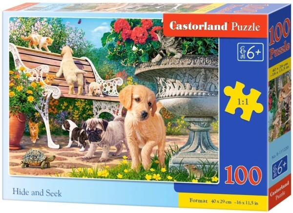 Puzzle Castorland 100 dílků premium - Hra na schovávanou