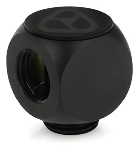 Thermal Grizzly DeltaMate Rotary-T černá / Rotační fitink / G1/4" / 90° / vodní chlazení (TG-DM-FIT-0004)