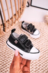 Dětské Tenisky Na Suchý Zip BIG STAR HH374200 Černé 18