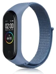 Beline NylonLoop modrá / Řemínek / pro Xiaomi Mi Band 3/4/5/6/7 / nylonový