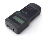 GEMBIRD Zkoušečka kabelů Digital network cable tester (Cat 5E, 6E, coaxial, telephone) EDF_211986