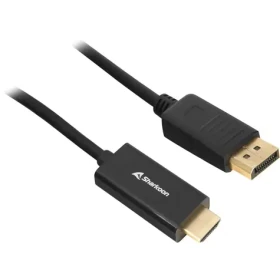 Sharkoon Adaptér DisplayPort 1.2 na HDMI / 4K 60Hz / 2 m / aktivní / černý (4044951037674)