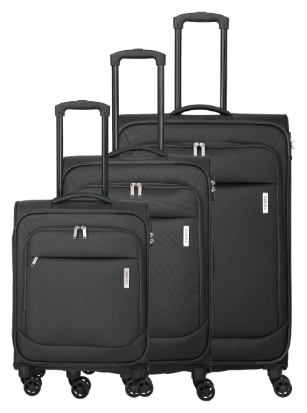 Travelite Priego S,M,L Anthracite S: 34 l / M: 60 l / L: 90 L TRAVELITE-8000340-04