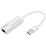 Renkforce síťový adaptér / rozbočovač 1 GBit/s USB-C® 5Gbps, LAN (až 1 Gbit/s), USB 3.2 Gen 1 (USB 3.0)