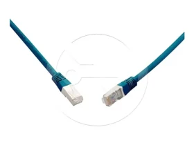 C6A-315BU-0,5MB CAT6A S/FTP modrá / Patch kabel / 10G / LSOH / 0,5 m (28830059)