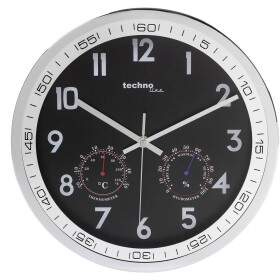 Techno Line WT 7981 Quartz nástěnné hodiny 300 mm x 5 cm, chrom